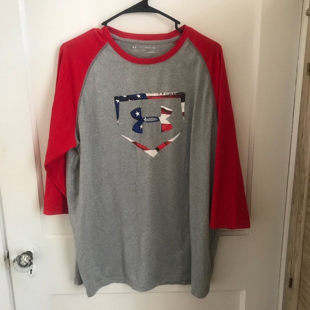 Under armour baseball quarter sleeve